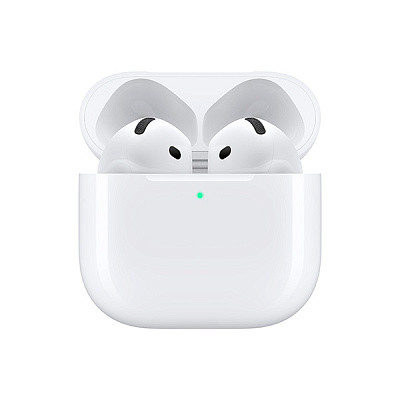 Bluetooth гарнитура Apple AirPods 4, IP54, BT5.3, White (MXP63ZE/A)