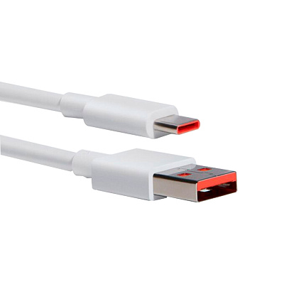 Интерфейсный кабель Xiaomi 6A Type-A to Type-C Cable Белый (H26250)