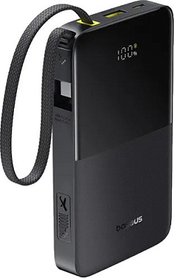Портативный внешний аккумулятор Baseus EnerFill FC51 Bipow2 Pro, 10000mAh 22.5W - Black (E0027600)