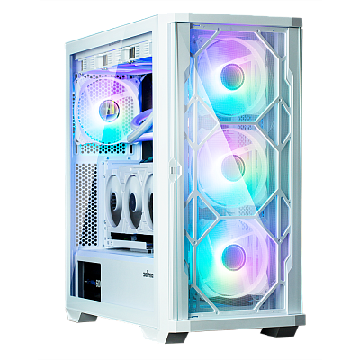  Компьютерный корпус Zalman Z10 DUO White без Б/П (Z10 Duo white)