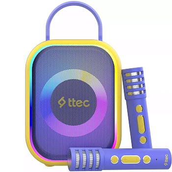 Колонка ttec VocalMate Portable Wireless Child Karaoke Set, Ocean  Blue (2BH18OL)