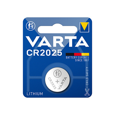 Батарейка VARTA Lithium CR2025 3V (1 шт) (CR2025)