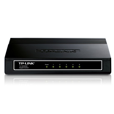 Коммутатор TP-Link TL-SG1005D 5-портовый гигабитный настольный (TL-SG1005D)