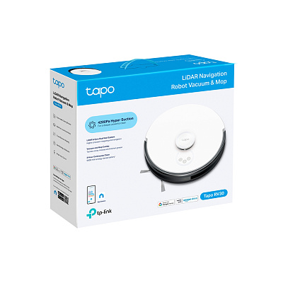 Робот-пылесос TP-Link Tapo RV30 с влажной уборкой и датчиком LiDAR (Tapo RV30)