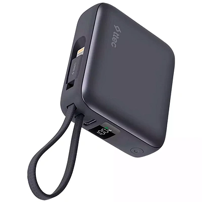 Пауэрбанк ttec ReCharger Mini LCD, 10.000MH (2BB231GR)