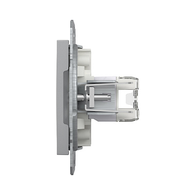 Розетка компьютерная двойная SE EPH4400161 Asfora RJ45 кат.5e механизм алюминий (EPH4400161)