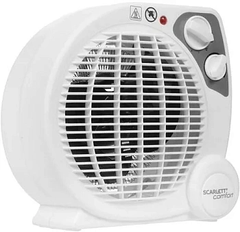 Обогреватель Scarlett SC-FH211S, 2000Вт, тепловентилятор, White (SC-FH211S)