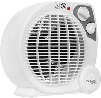 Обогреватель Scarlett SC-FH211S, 2000Вт, тепловентилятор, White (SC-FH211S)