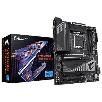 Материнская плата Gigabyte B760 A Elite AX DDR4, iB760,S1700,ATX (B760 A ELITE AX DDR4 (REV1.0))