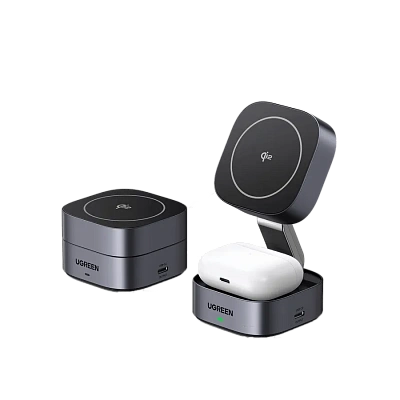 Беспроводное магнитное зарядное устройство UGREEN, Wireless 15W, W702 (35316)