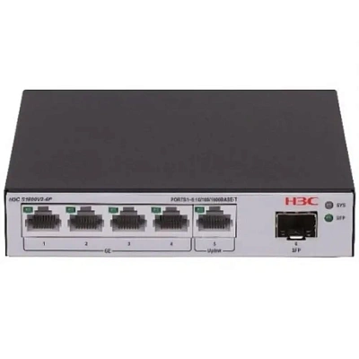 Коммутатор H3C S1600V2-6P (LS-1600V2-6P-GL)