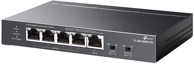 Коммутатор Tp-Link TL-SG1005P-PD (TL-SG1005P-PD(UN))