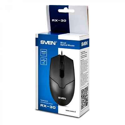 Мышь Sven RX-30, Black, (RX-30 BLACK)
