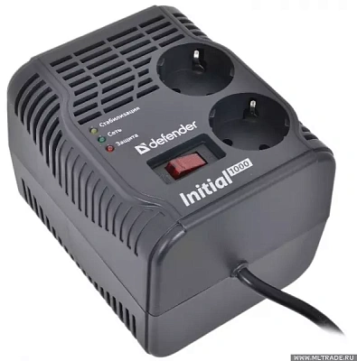 Стабилизатор Defender AVR Initial 1000VA (99018)