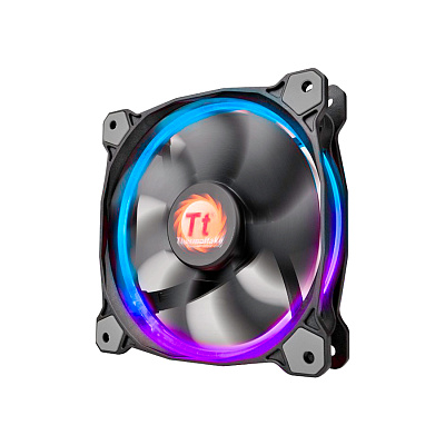 Кулер для компьютерного корпуса Thermaltake Riing 12 LED RGB Switch (CL-F042-PL12SW-A)