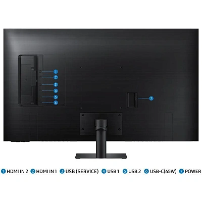 Smart монитор M7 4K 43" (LS43DM700UIXCI)