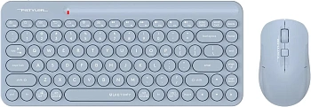 Клавиатура+мышь беспроводная A4tech Fstyler FG3200 Air 2 Blue (FG3200 Air 2 Blue)
