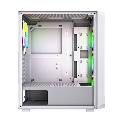 Корпус Wintek Tornado Pro PS195-W-M TG, белый (PS195-W-M)