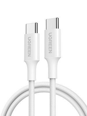 Кабель UGREEN USB C - USB C, 480Mbps, 3A, QC4.0/PD3.0, 60W, 1m, L501 (35254) 