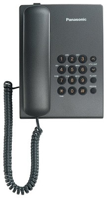 KX-TS2350 Проводной телефон (RUB) Черный (KX-TS2350RUB)