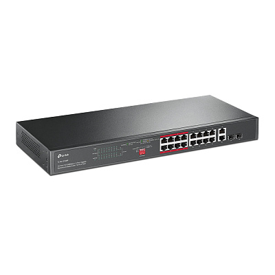 Коммутатор PoE+ 16-портовый Tp-Link TL-SL1218MP (TL-SL1218MP(UN))