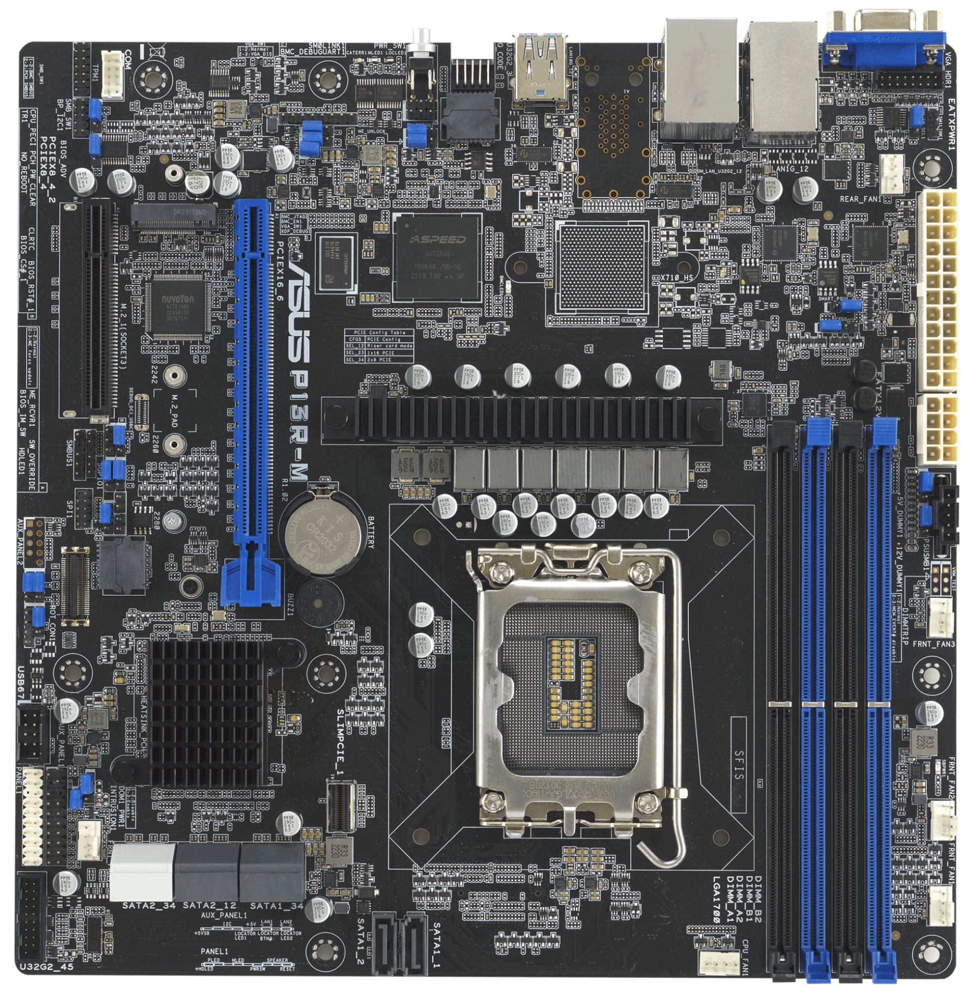 Серверная материнская плата Asus P13R-M (90SB0C70-M0UAY1)