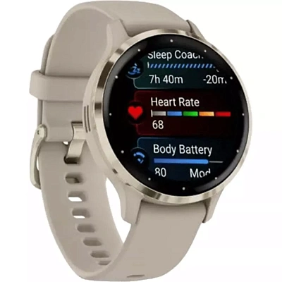 Смарт часы Garmin Venu 3S, серый (010-02785-02)