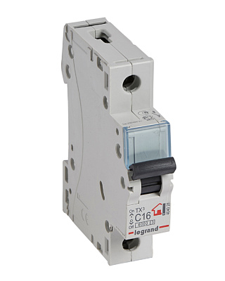 Legrand 404028 Авт.выкл.TX3 C16A 1П 6000 (404028)