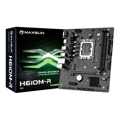 Материнская плата MaxSun Challenger H610M-R, LGA1700 H610 mATX (MS-Challenger H610M-R)