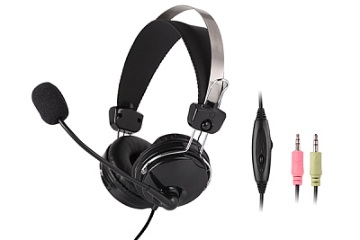 Наушники+микрофон A4tech HS-7P   (HS-7P)