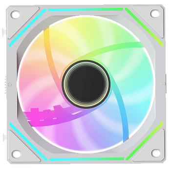 Вентилятор для корпуса Ocypus Gamma F12 UNI WH ARGB - Белый (Gamma-F12-WH1AM00U-GL)
