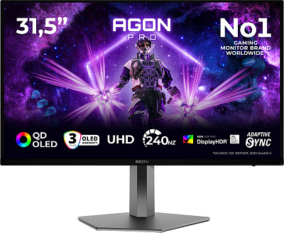 Монитор AOC AG326UZD2 31.5", Черный (AG326UZD2)