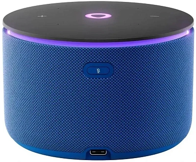 Колонки Яндекс.Станция Мини 3 Про на YaGPT, Blue (YNDX-00059BLU)