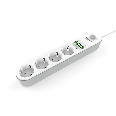 Сетевой фильтр LDNIO Universal SE4432 4 розетки 4 (SE4432)