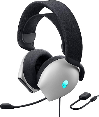 Наушники Dell Alienware Wired Gaming Headset - AW520H, Lunar light (545-BBFJ)