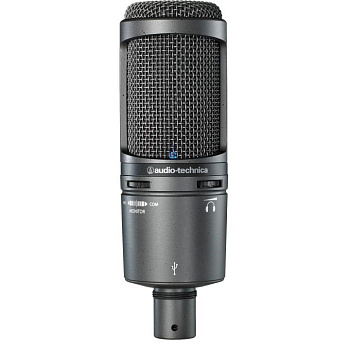Студийный микрофон Audio-Technica AT2020USB+ черный (15117096)