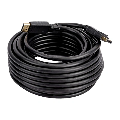Кабель DisplayPort Cablexpert CC-DP2-10M, 20M/20M, v1.2, экран, 10м, черный, пакет (CC-DP2-10M)