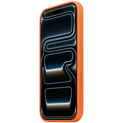 Чехол iPhone 17 Pro Silicone Case with MagSafe - Orange,Model A3559 (MGFE4ZM/A)