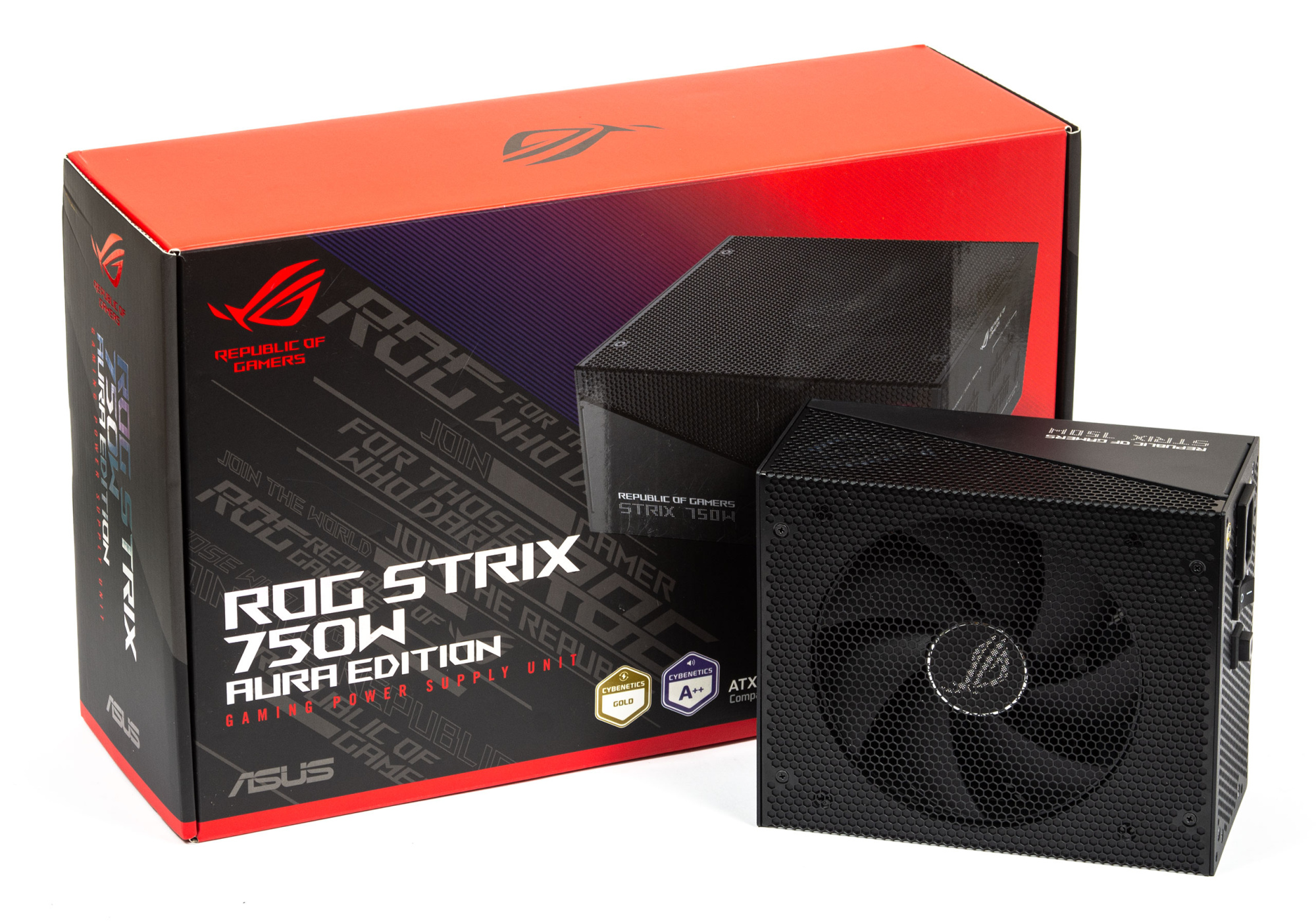 Блок питания ASUS 750W 80Plus Gold ARGB ROG-STRIX-750G-AURA-GAMING (ROG-STRIX-750G-AURA-GAMING)