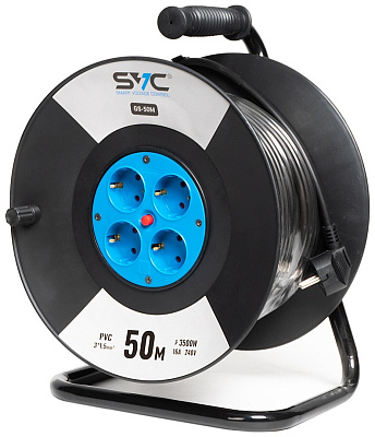 Удлинитель на катушке SVC GS-50M 50м. (GS-50M)