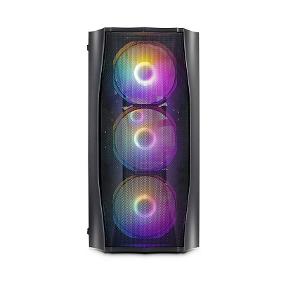 Компьютерный корпус 1STPLAYER FIREBASE X3-M-BK без Б/П (X3-M-BK-4F2C3)
