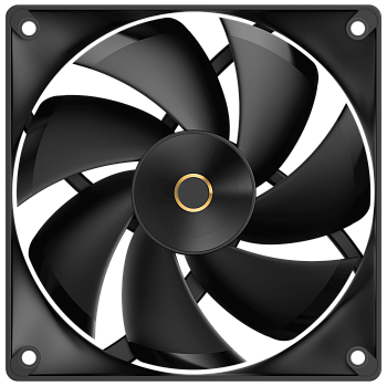 Вентилятор для корпуса Ocypus Delta F12 BK, Черный (Delta-F12-BK1NM00X-GL)