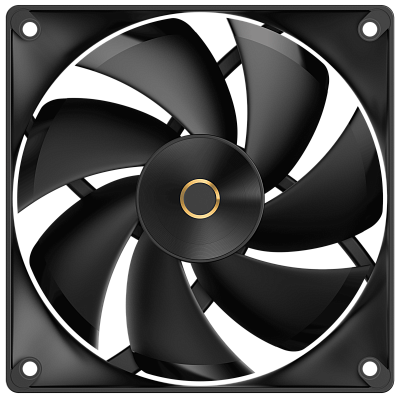 Вентилятор для корпуса Ocypus Delta F12 BK, Черный (Delta-F12-BK1NM00X-GL)