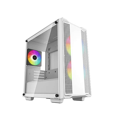 Компьютерный корпус Deepcool CC360 WH ARGB без Б/П (R-CC360-WHAPM3-G-1)