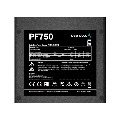Блок питания Deepcool PF750 (R-PF750D-HA0B-WDEU)