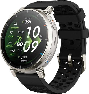 Смарт часы Amazfit Active 3 Premium Apex Silver (A2559)