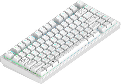 Клавиатура Dark Project ALU81A Terra Nova White (DPKB_NOVA_81_ANSI_WHITE_UA)