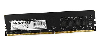 Оперативная память 16GB DDR4 2666MHz AMD Radeon R7 Performance Black DIMM PC4-21300 (R7416G2606U2S-U)