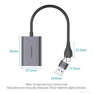 Адаптер USB Vention ACYHB (ACYHB)