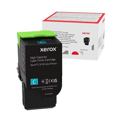 Тонер-картридж повышенной емкости Xerox 006R04369 (голубой) (006R04369)